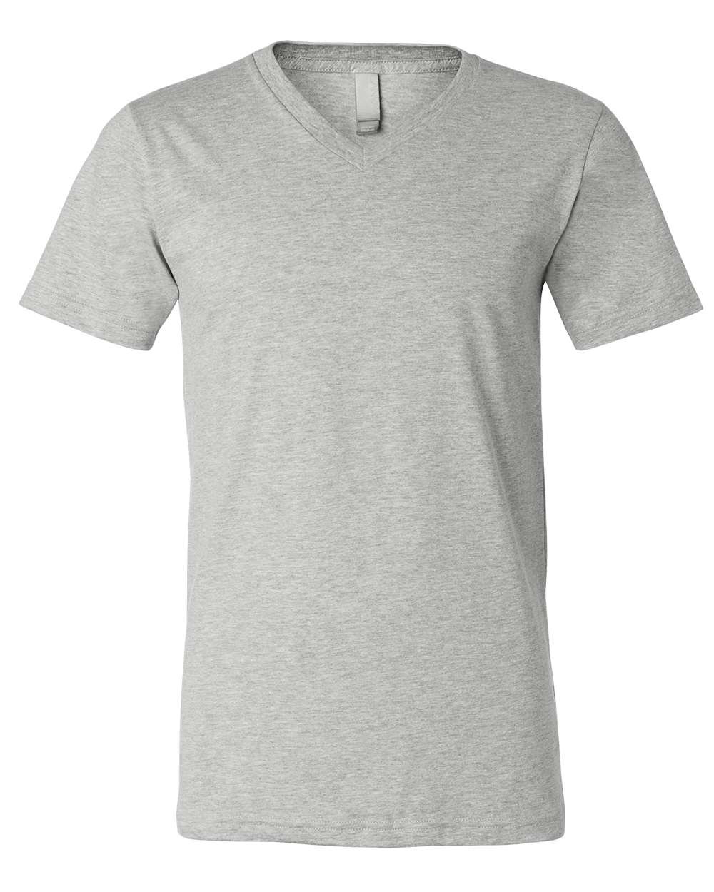 Unisex Heather CVC V-Neck Tee