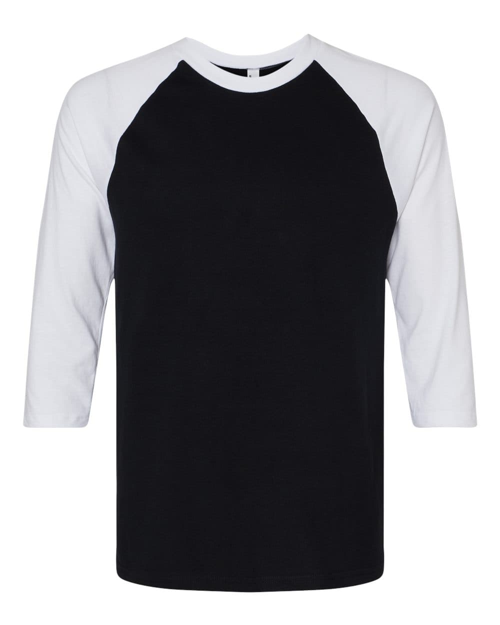 Unisex CVC Three-Quarter Sleeve Tee