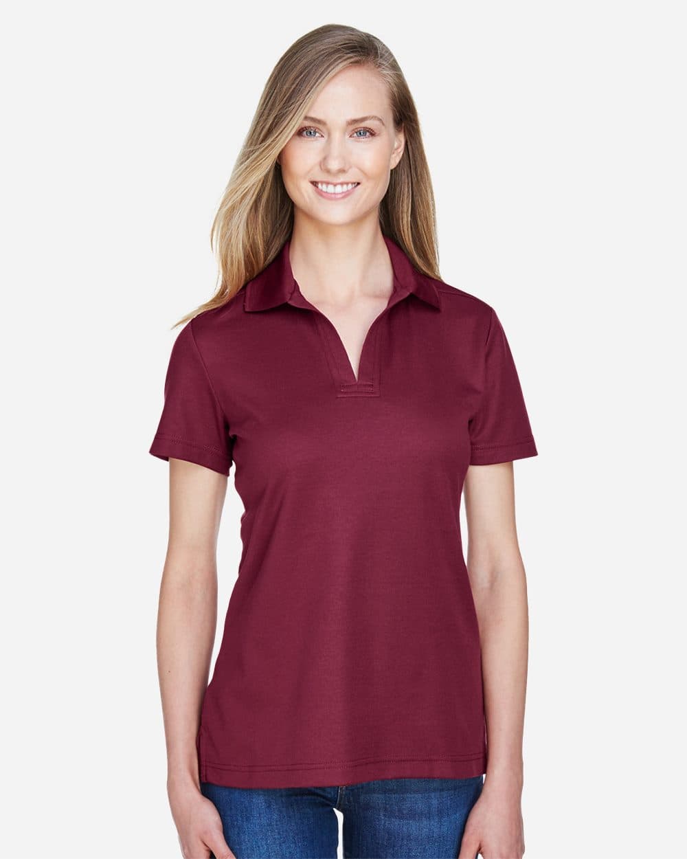 Women's CrownLux Performance® Plaited Polo