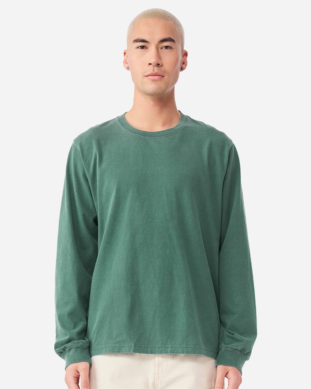 Unisex Heavyweight Garment-Dyed Long Sleeve Tee