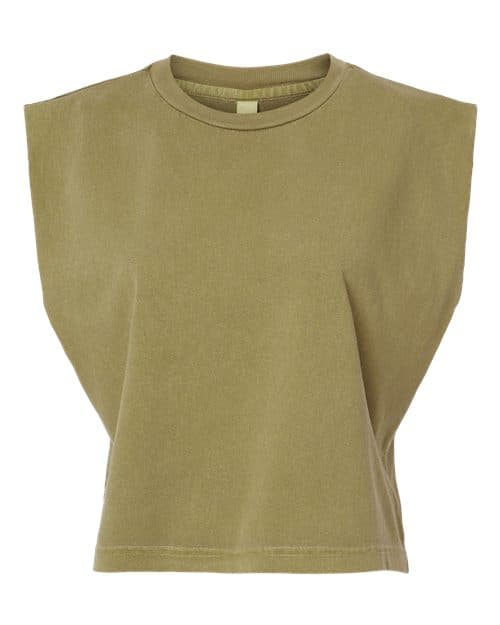 Women's Garment-Dyed Heavyweight Muscle Tee