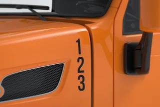 Truck Unit Number