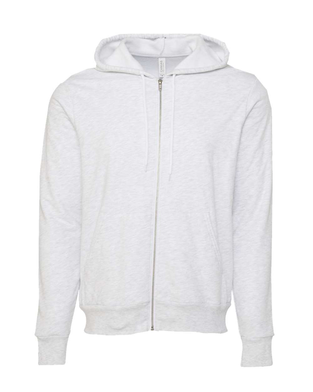 Unisex Sponge Fleece Full-Zip Hoodie Sweatshirt