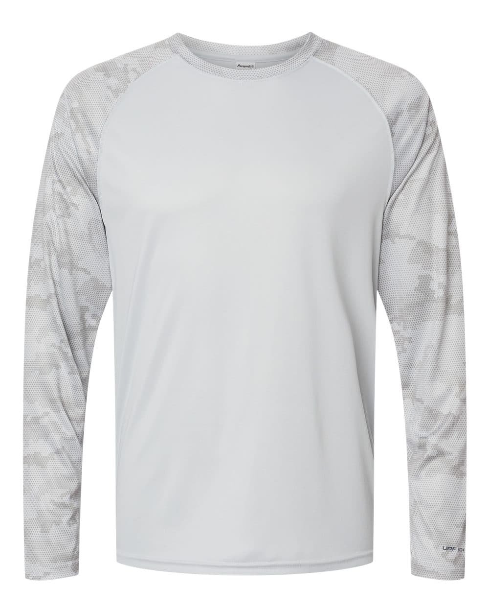 Unisex Cayman Performance Camo Colorblocked Long Sleeve T-Shirt
