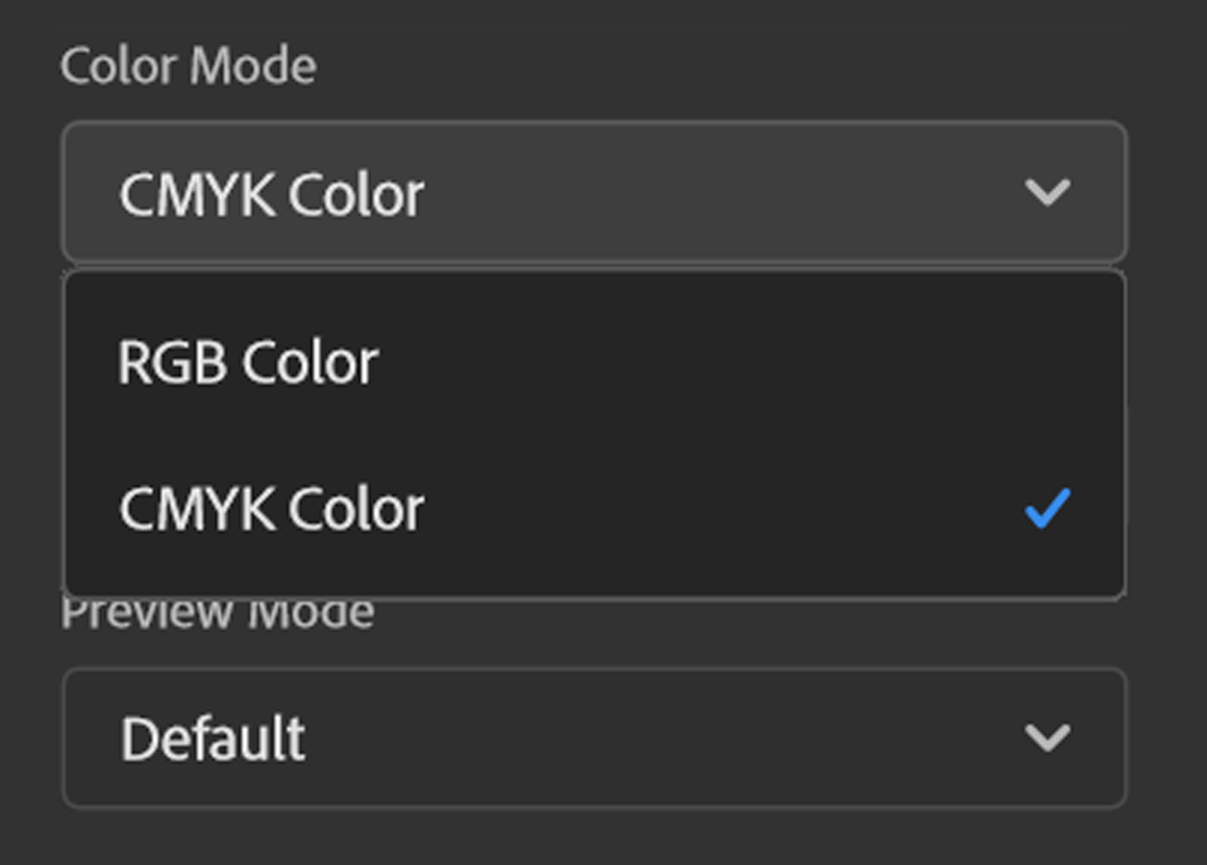 Color Settings